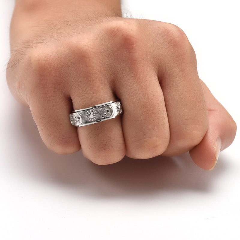 Sterling Silver Rings for Anxiety