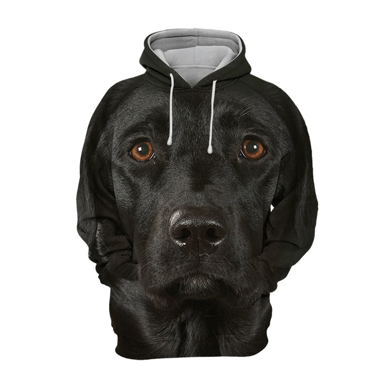 Animal dog 3D printed hoodie