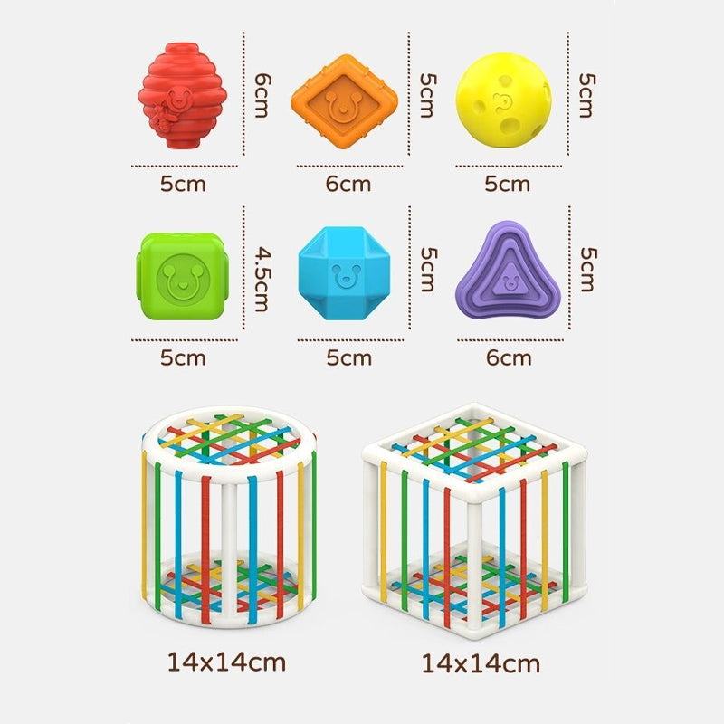 New Colorful Shape Blocks Toys