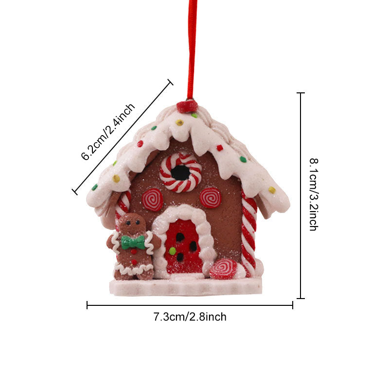 Soft Clay LED Glowing Christmas House