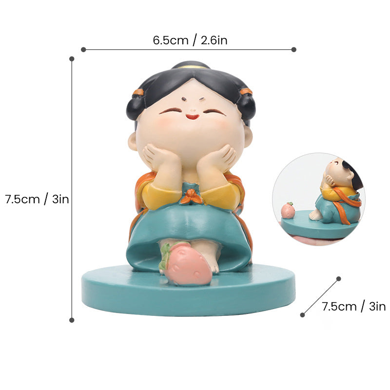 Tang Lady Model Desktop Phone Holder