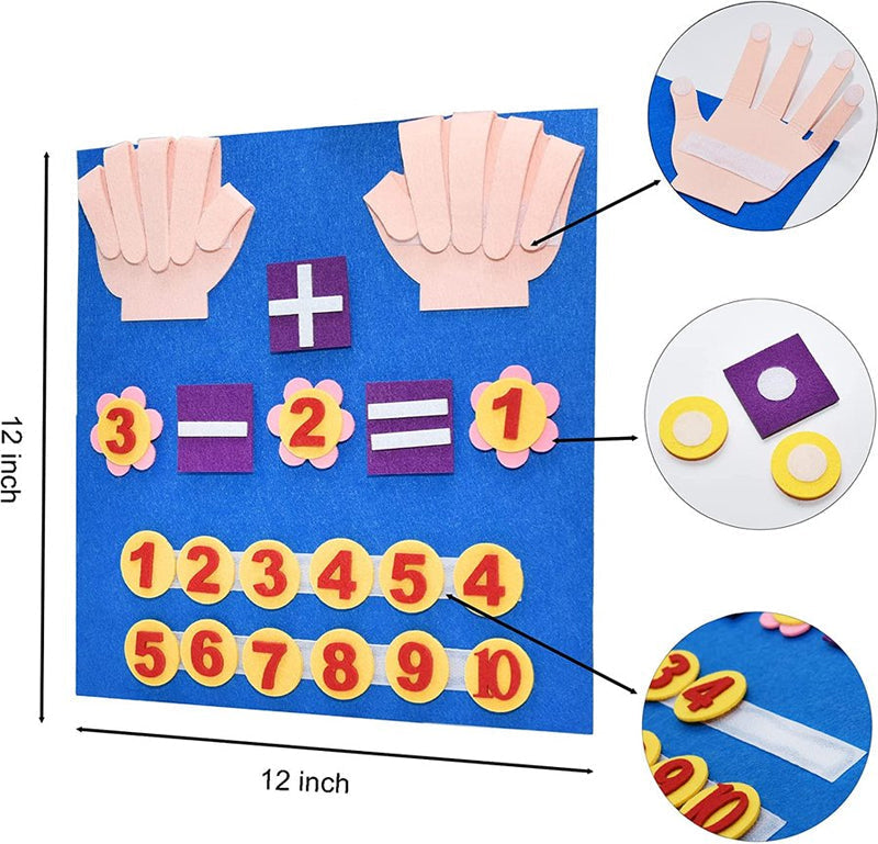 Felt Finger Number Counting Toy