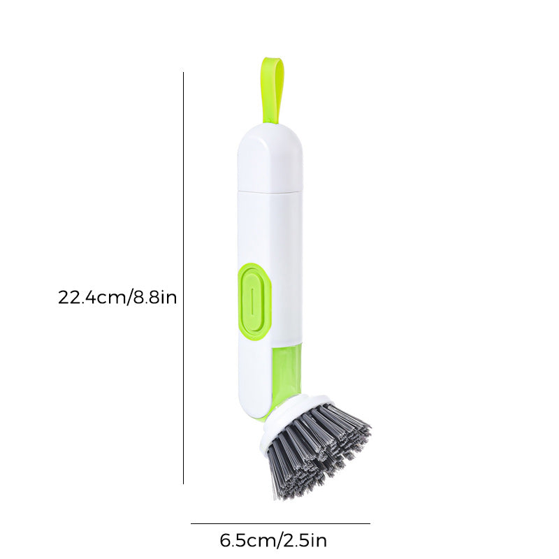 Multi-functional Long-handle Liquid-filled Cleaning Brush