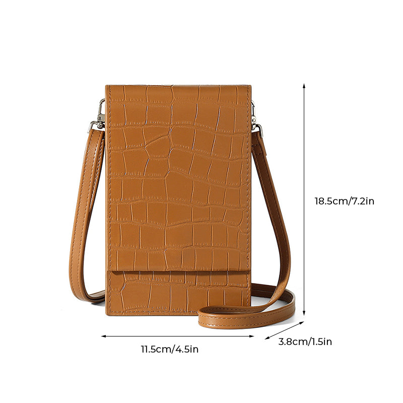 Stone Pattern Phone Bag