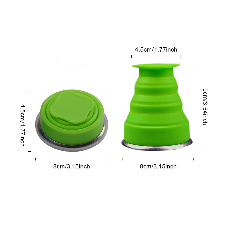 Retractable Folding Cup
