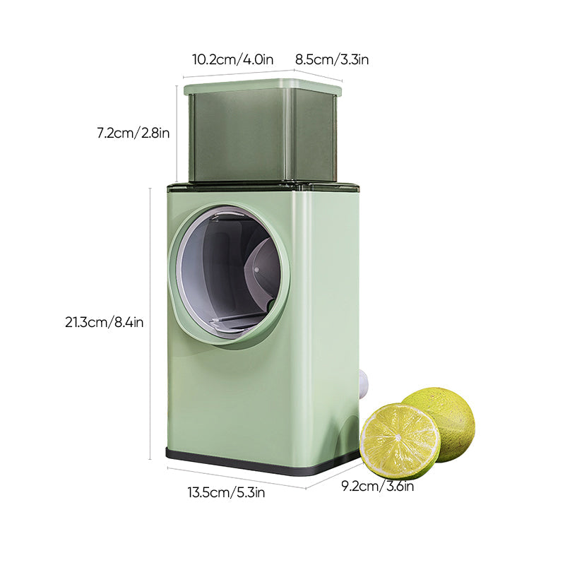Multifunctional Drum Vegetable Cutter Kitchen Household Circular