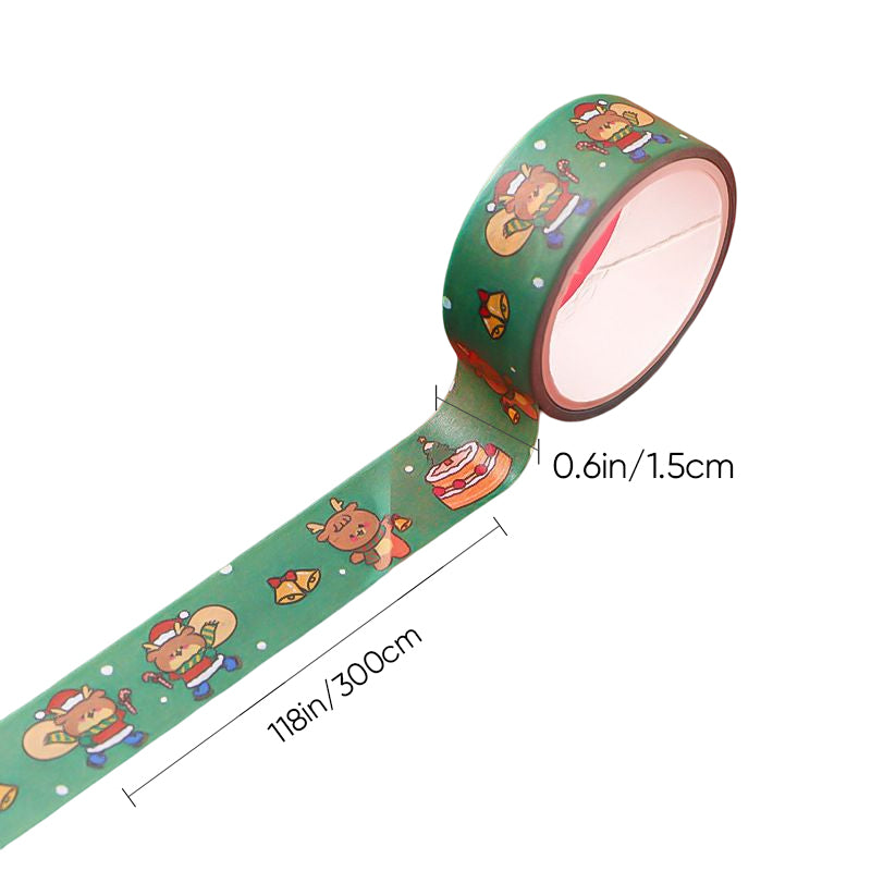 Cartoon Christmas Washi Tape