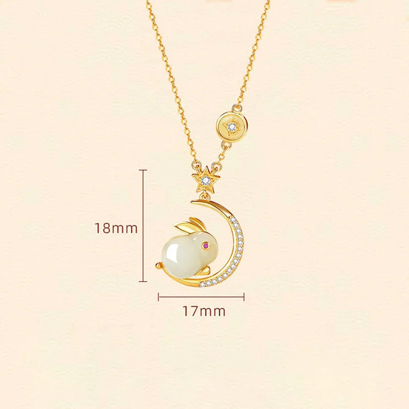 Jade Rabbit Necklace