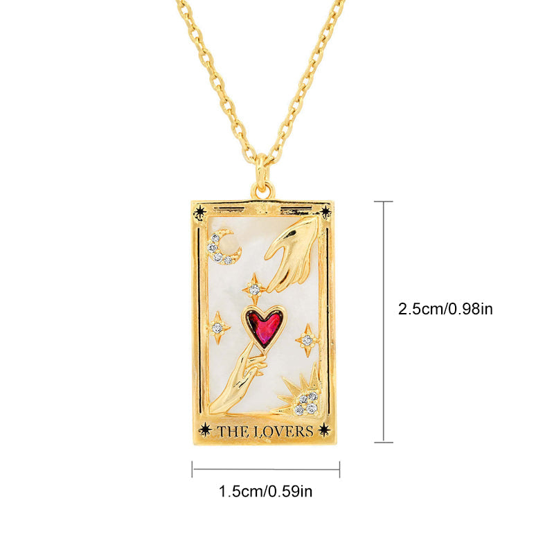 Good Fortune Tarot Necklace