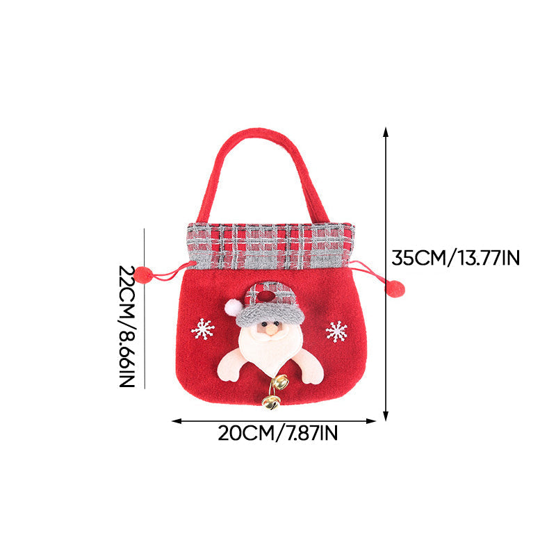 Christmas Decoration Apple Bag
