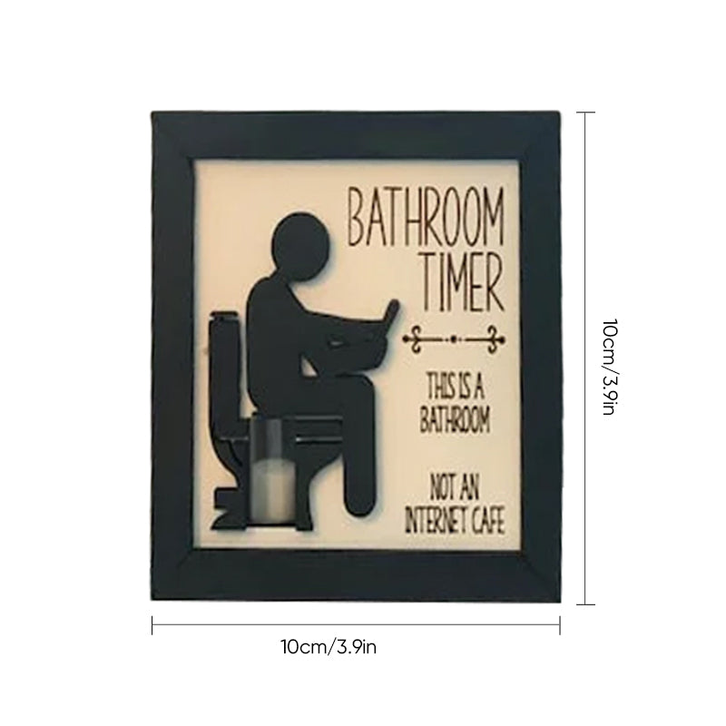 Fun gift for bathroom timers