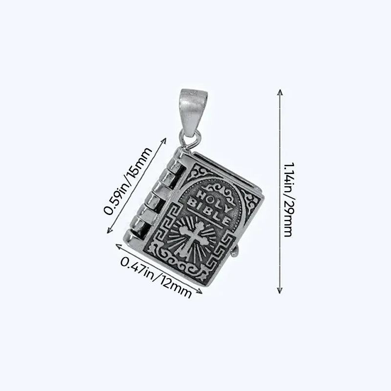 Tiny Bible Necklace