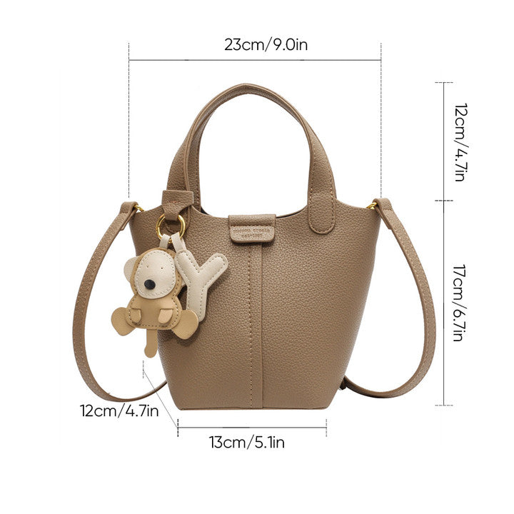 Lychee Pattern Shoulder Bag