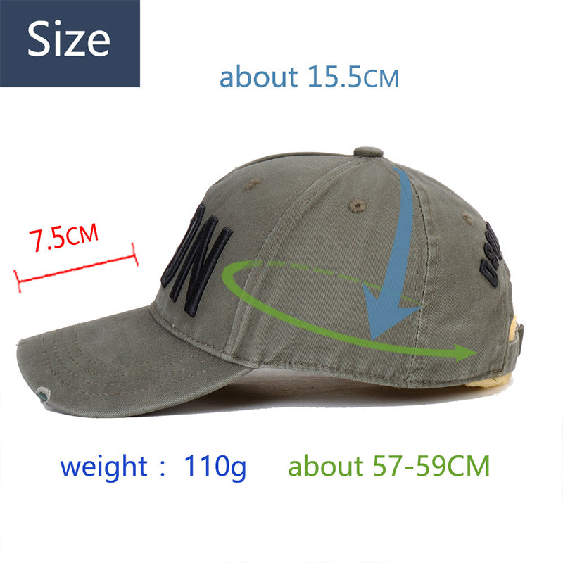 Outdoor Embroidered Baseball Cap