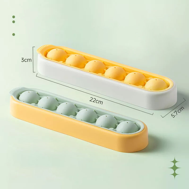 6 Balls Silicone Ice Mold