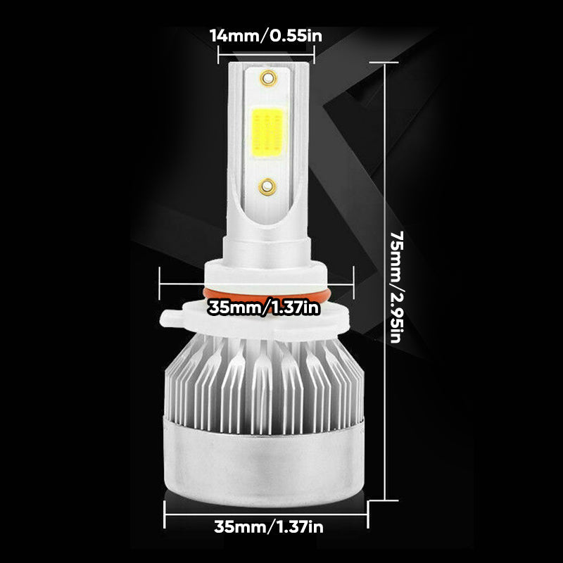 Cycling LED Headlights