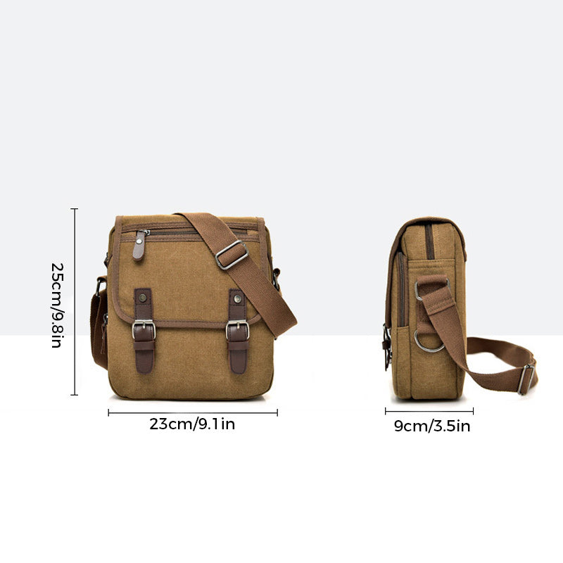 Men's Canvas Shoulder Bag