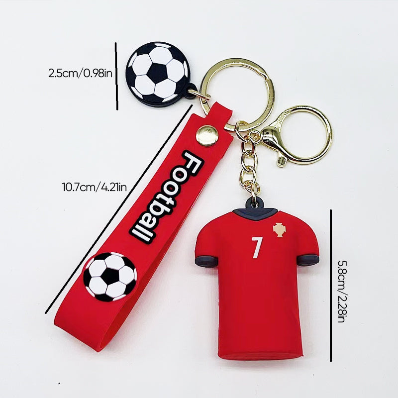 Football Jersey Keychain