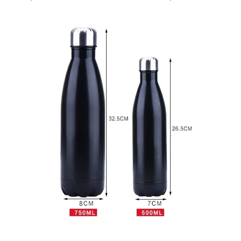 Outdoor Sports Stainless Steel Coke Bottle