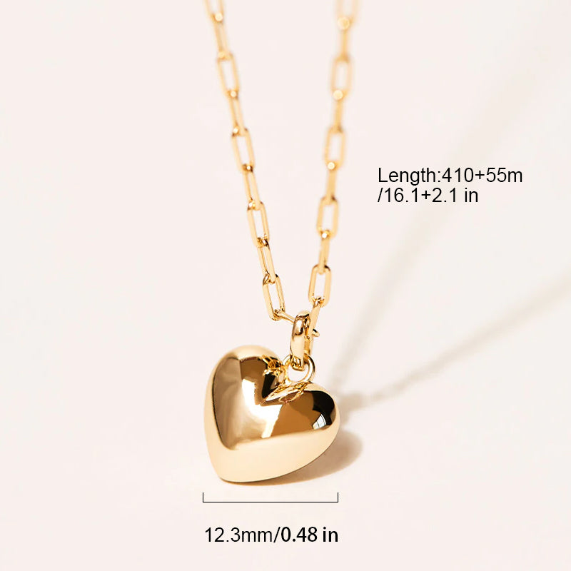 Gold Heart Necklace