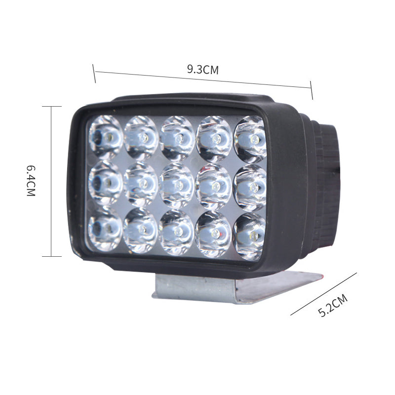 External LED Headlights with 15 Lamp Beads