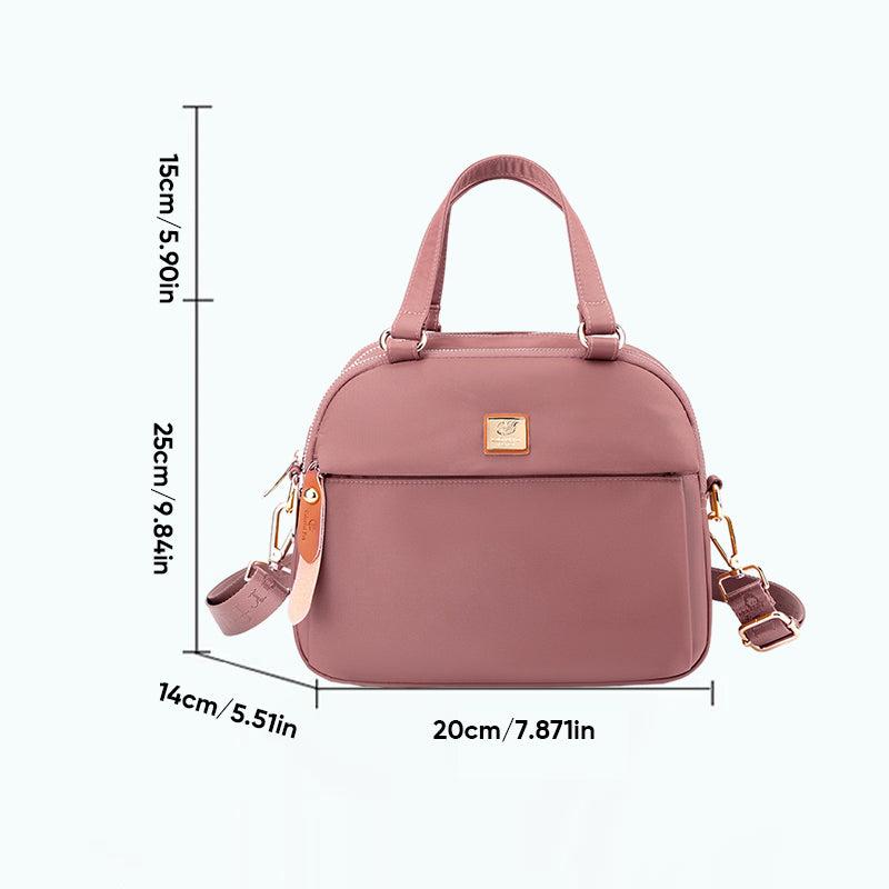 Waterproof Nylon Multi-Layer Shoulder Bag