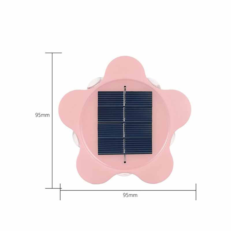 Star-shaped LED Solar Wall Light