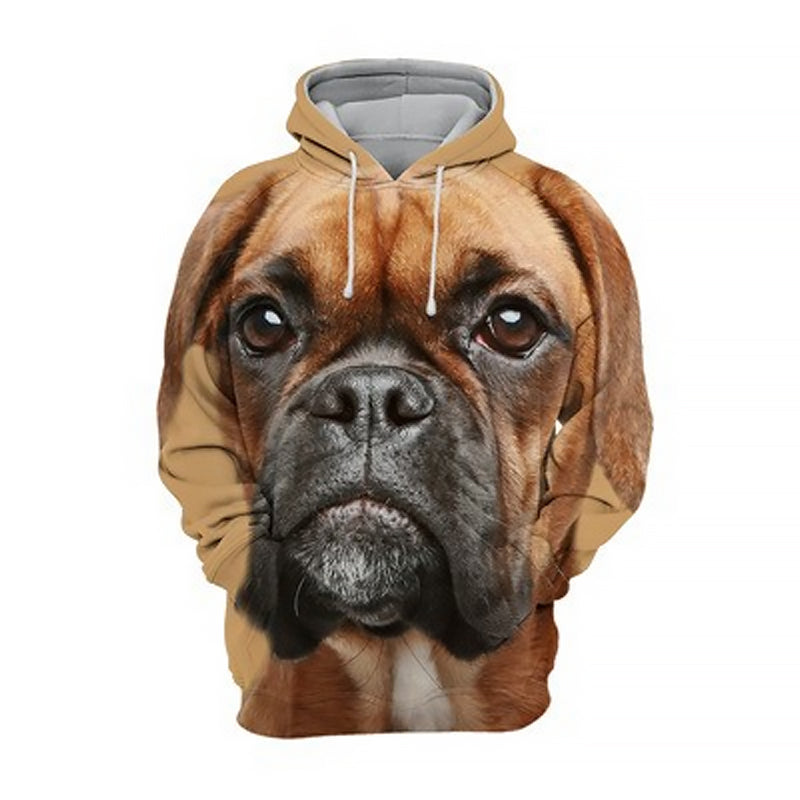 Animal dog 3D printed hoodie