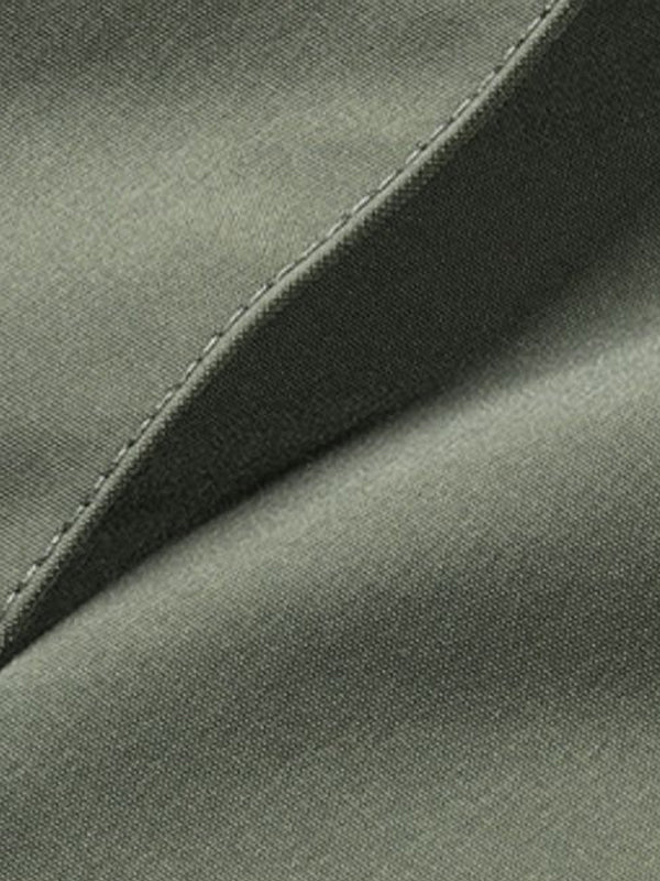 Middle-aged Solid Color Casual Jacket