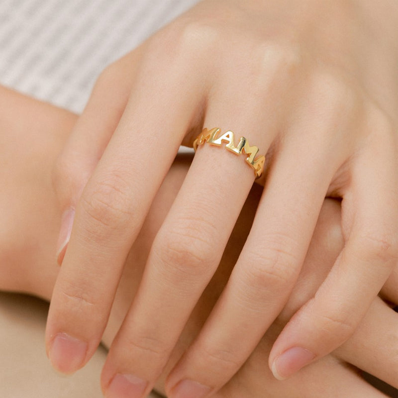 Sterling Silver Mothers Ring