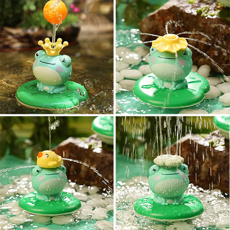 Kids Bath Toys Cute Frog Water Spray