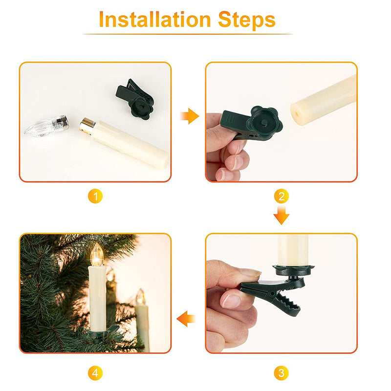 Christmas Flameless LED Candle Lights