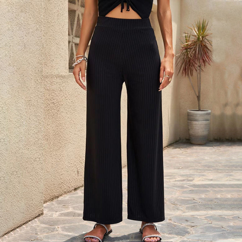 Breathable Elastic Casual Outdoor Wide Leg Pants