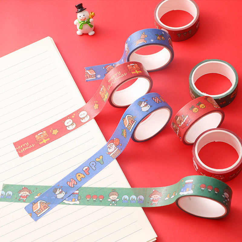 Cartoon Christmas Washi Tape