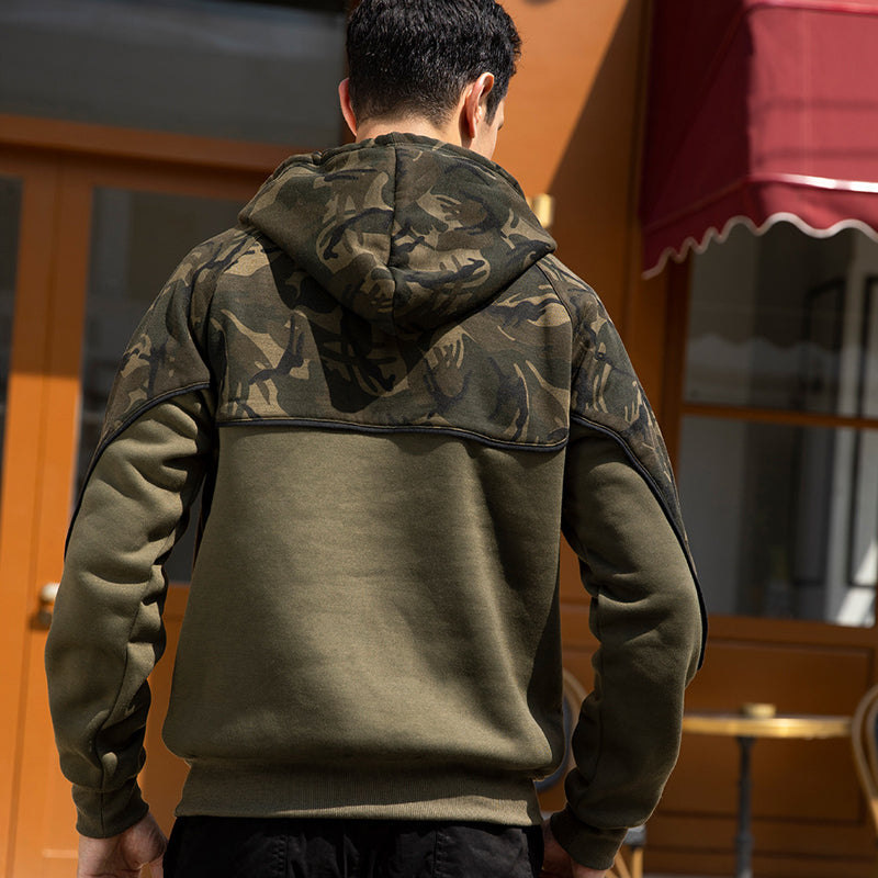 Camo Fleece Sweatshirt