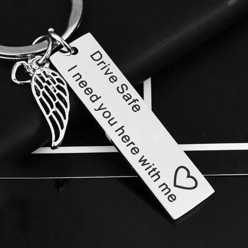 Angel Wings Key Tag