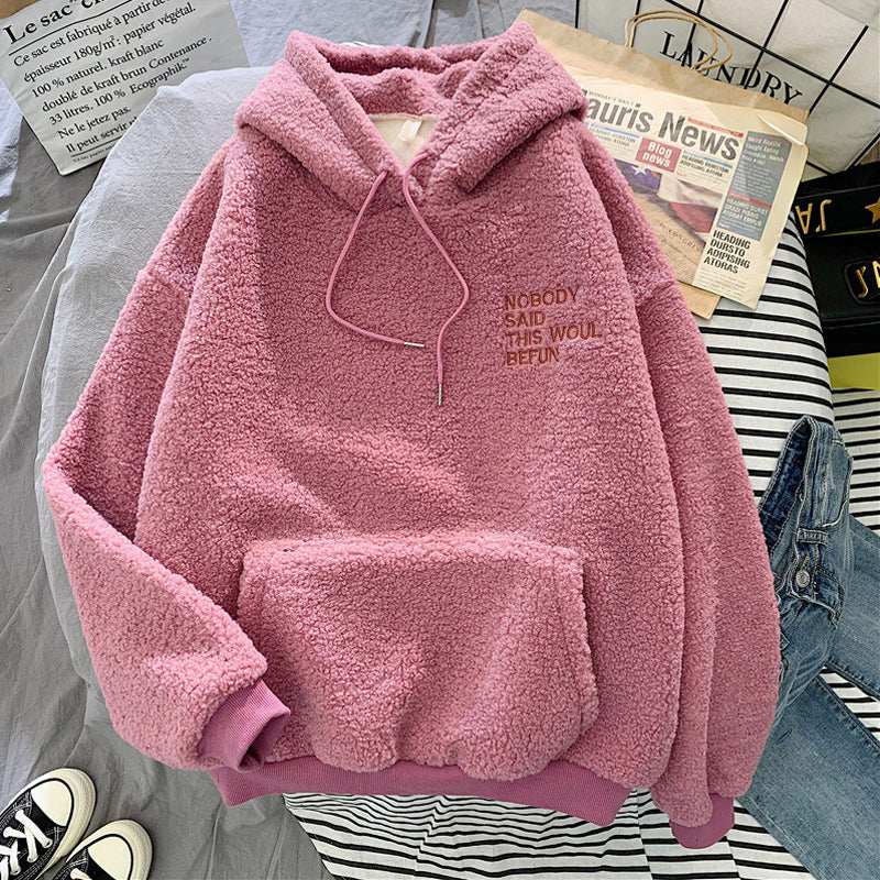 Women's Plus Size Long Sleeve Hoodie