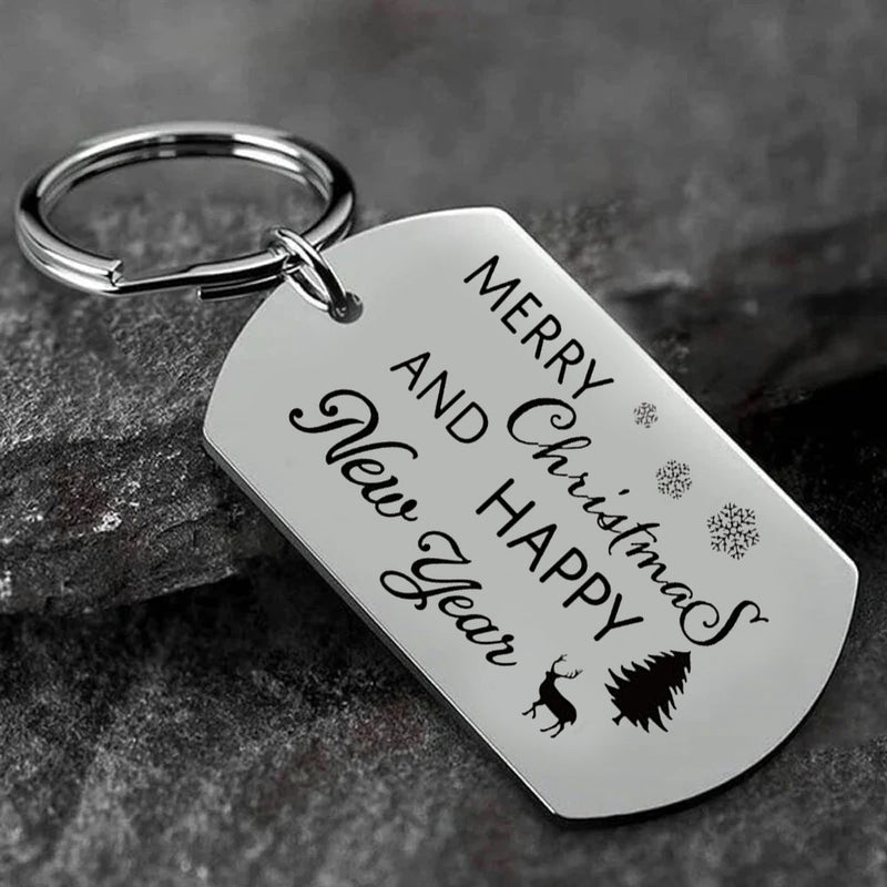 Christmas Army Keychain