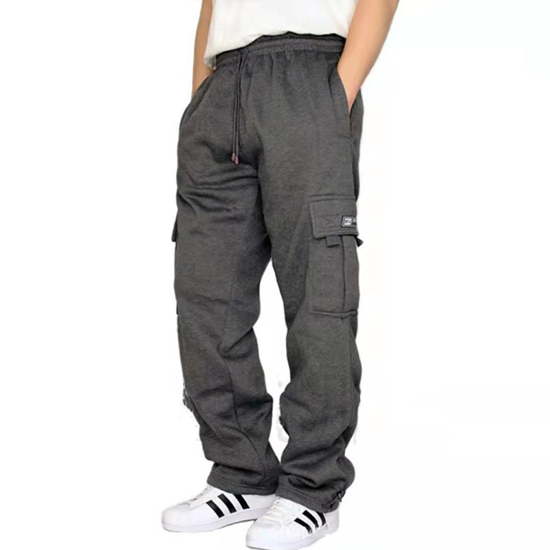 Beamed Multi-Pocket Cargo Pants