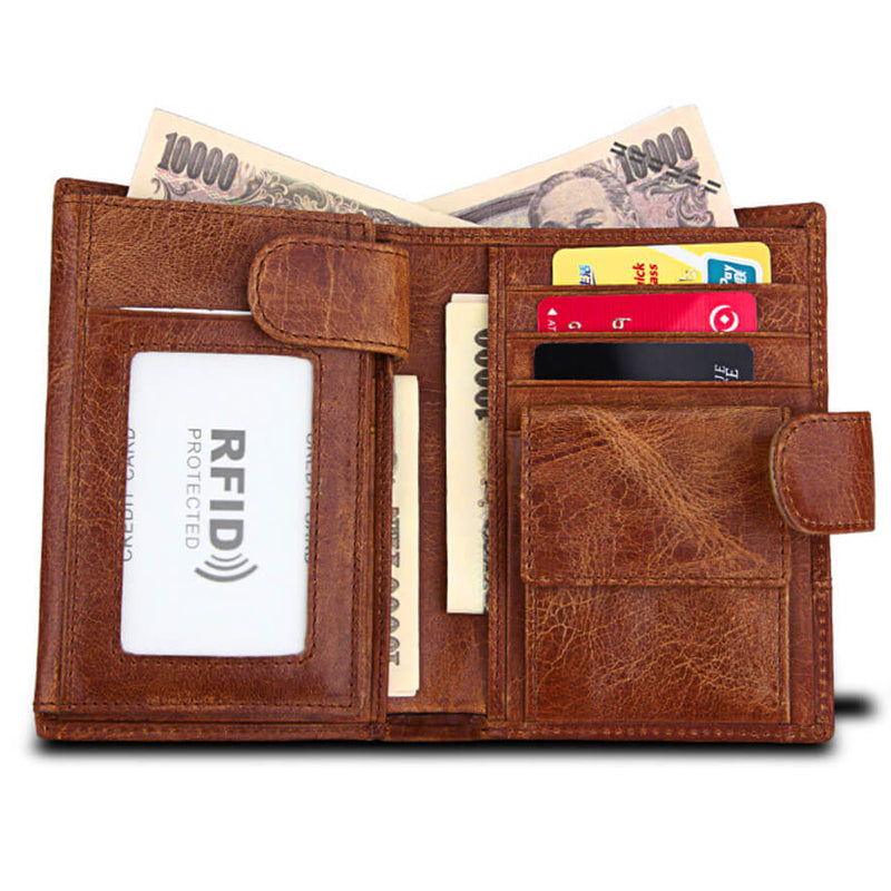 Genuine Leather Men's Wallet