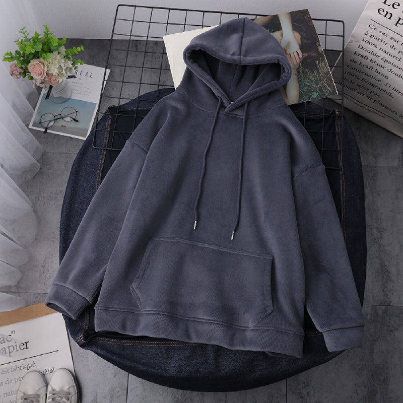 Soft Fleece Hooded Sweatshirt