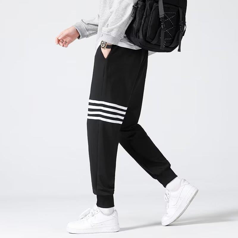 Striped Harem Track Pants