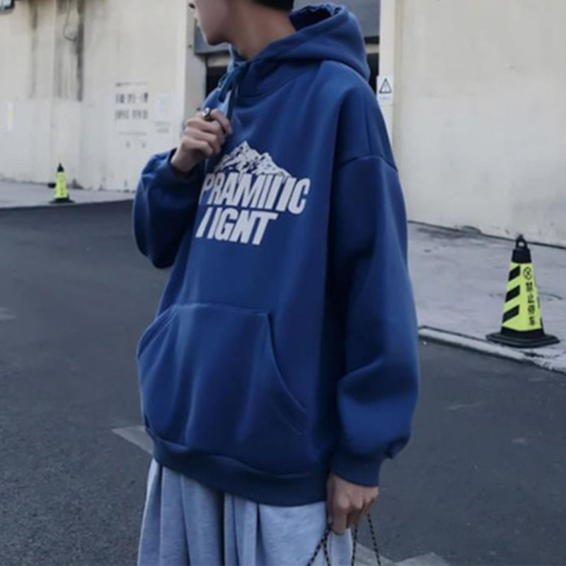 Man's Spring Autumn Loose Hoodie