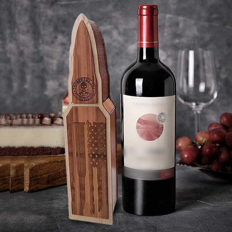 Wooden Red Wine Gift Box