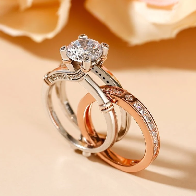 Creative Combination Three Sets of Rings