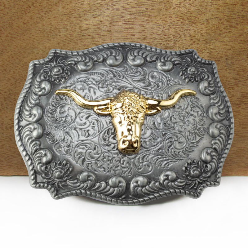 Cowboy Hat Alloy Belt Buckle