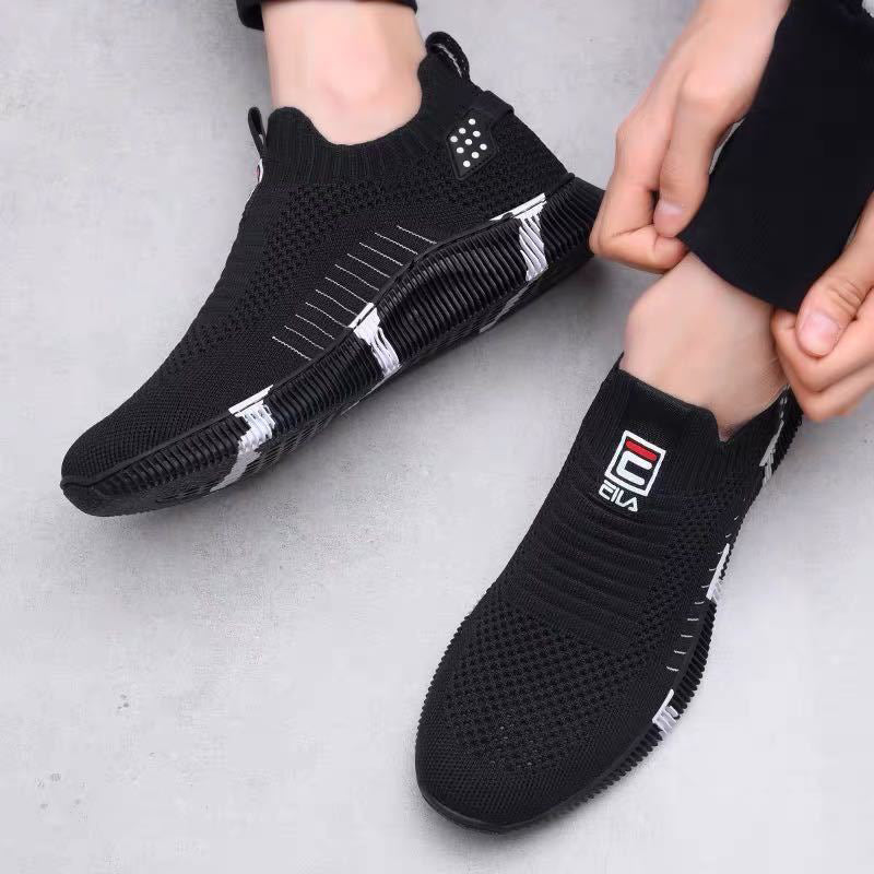 Stretch Fruit Roll Breathable Casual Flyknit Shoes