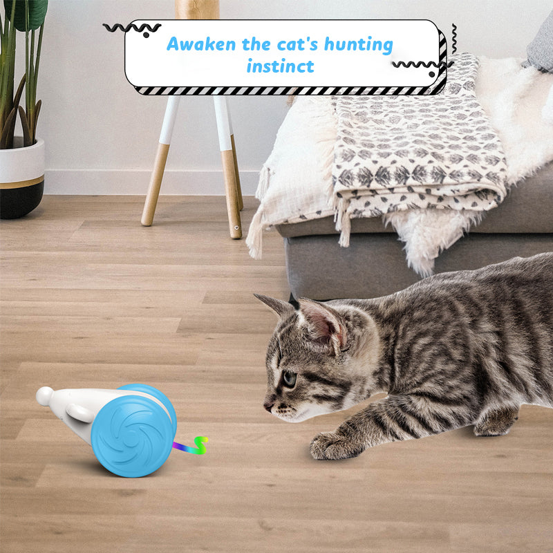 Automatic mouse toy for cats