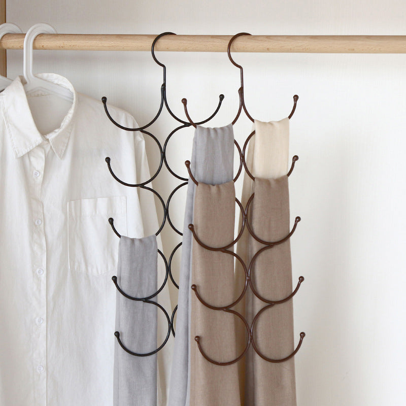 Multi-purpose Iron scarf rack