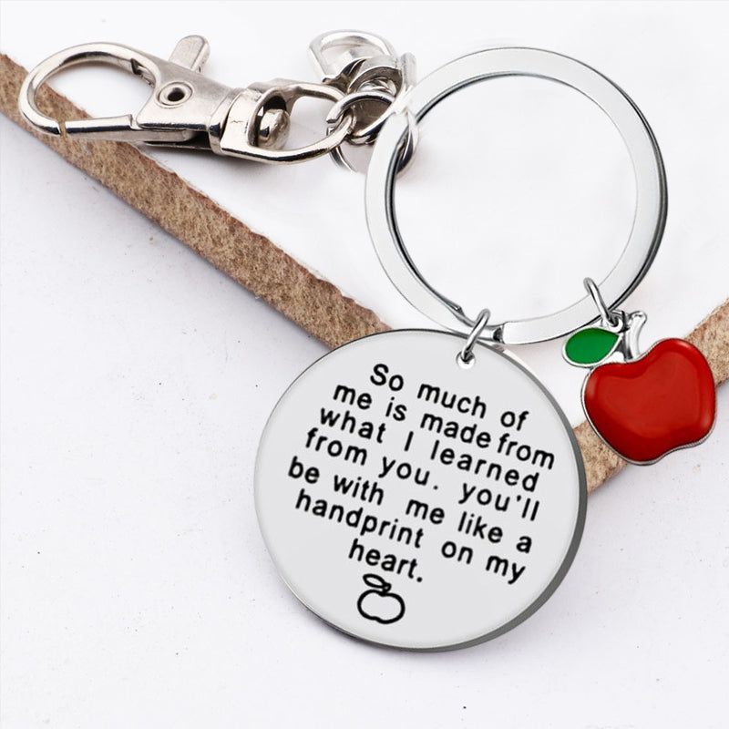 Stylish Inspirational Stainless Steel Keychain